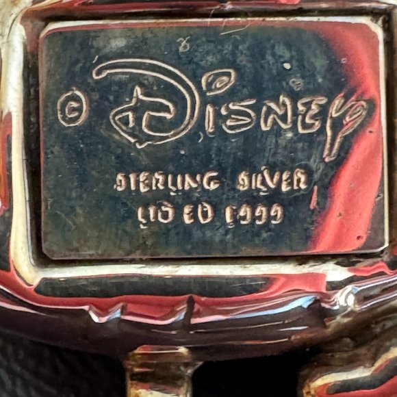 Vintage Disney Limited Edition Sterling Silver Eeyore Figurine 99/1000 - Picture 6 of 13